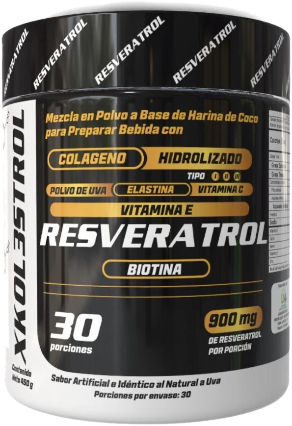 Resveratrol XKOL3STROL, uno de los productos de H2 Market Place